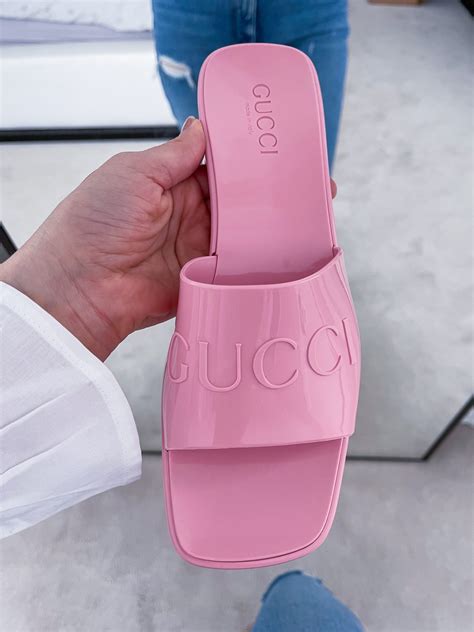 dupe gucci platform sandals|gucci platform jelly sandals.